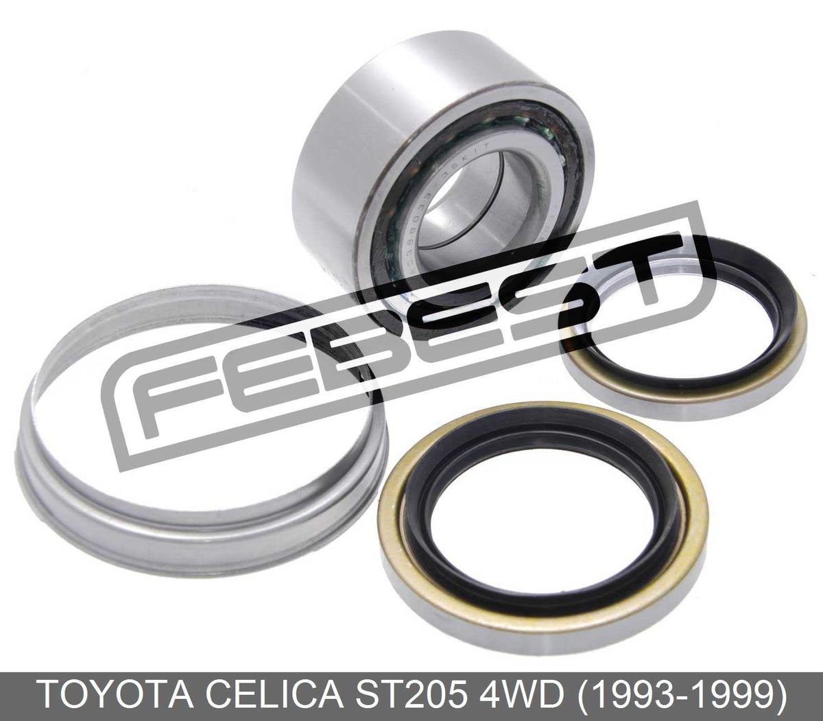 Front Wheel Bearing Kit Celica GT4 ST205, Caldina GTT Prime MR2