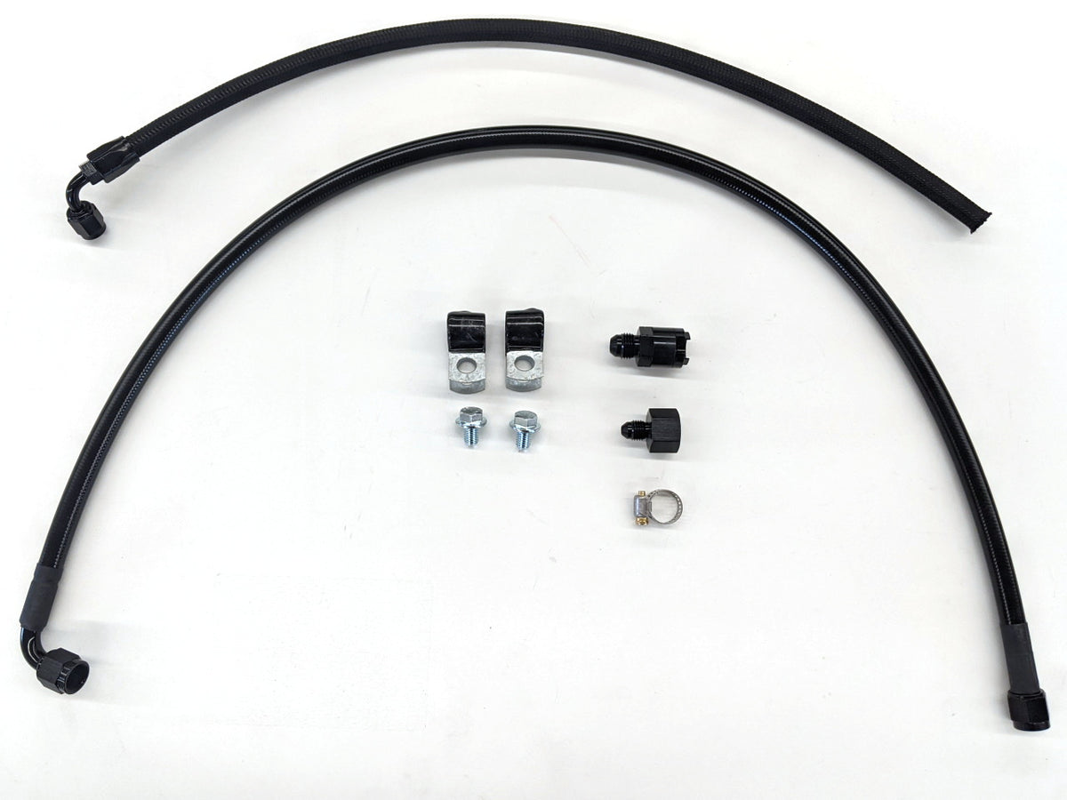 2GR Fuel Feed and Return Lines w/ Radium Regulator Prime MR2