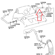 Catch Can Drain Hose to Valve Cover - Gen5 3SGTE