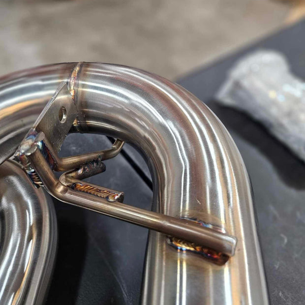 TCS 3" Single Muffler Dual Exhaust V2 - SW20 MR2