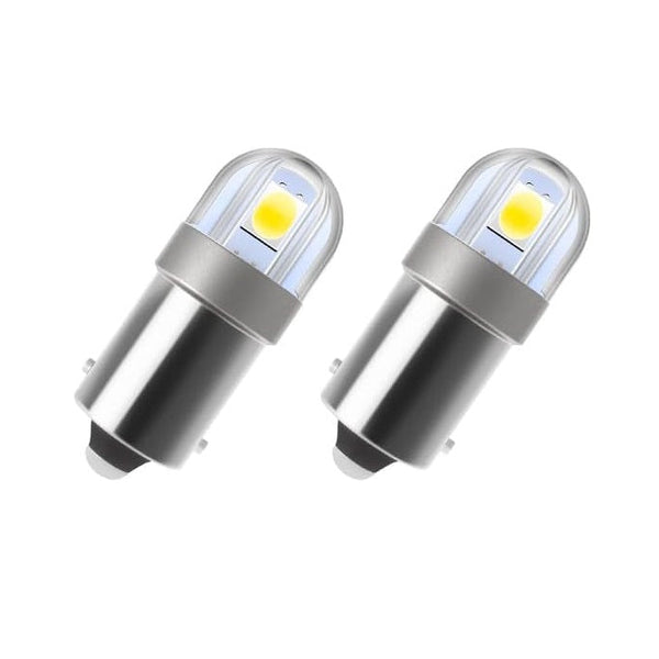 2x 28mm 3 SMD LED 3030 Festoon Bulb – White 6000K, 0.6W, 120 Lumens, DC 12V, CE/RoHS