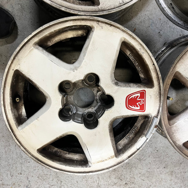 Used 93+ OEM wheels - Full Set - White