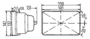 Hella Sealed Beam Conversion Headlamp