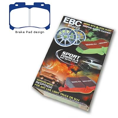 EBC Yellow Brake Pads - ST205 Celica GTFour 94-99