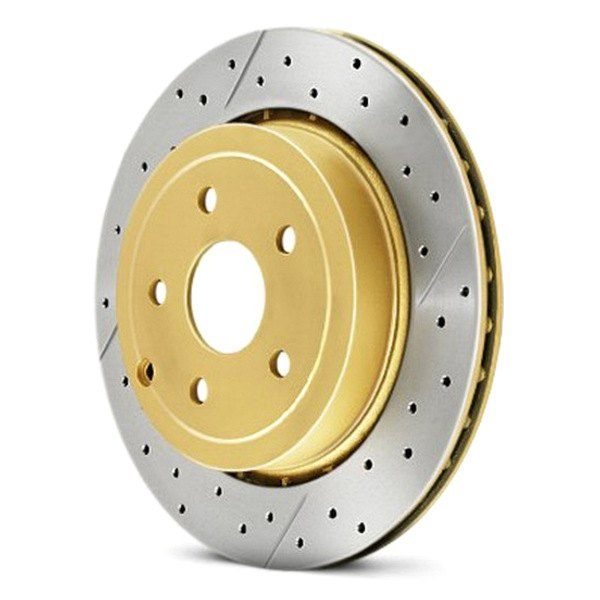 DBA Drilled & Slotted T2 Brake Rotors- FR-S / BRZ / 86