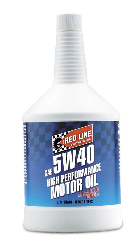 Red Line 5W40 Synthetic Oil 1QT