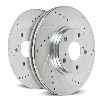 Power Stop Drilled & Slotted Brake Rotor - 91-92 MR2 Turbo & 91-95 MR2 NA
